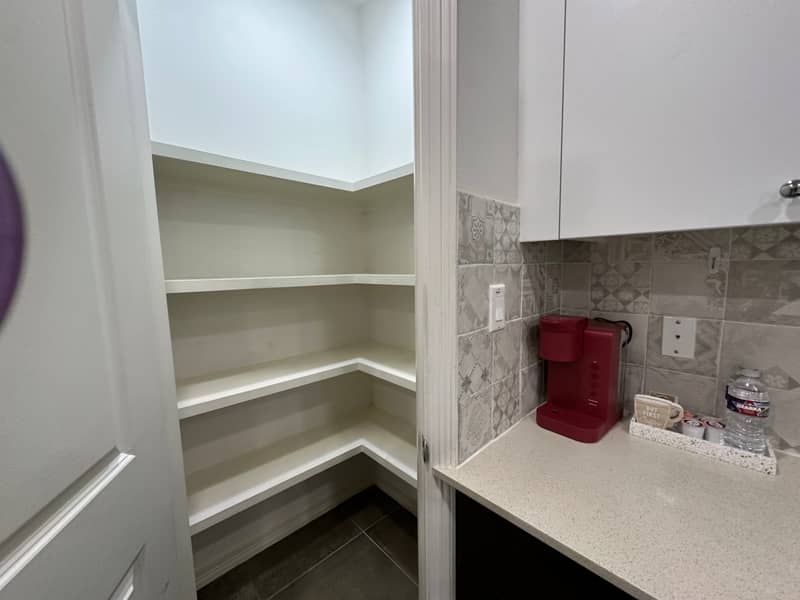 Walk-in pantry
